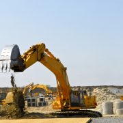 Construction site machines Construction site machines